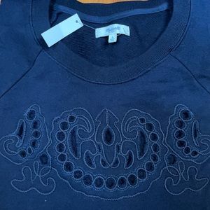 NEW Madewell sweatshirt with cutout design